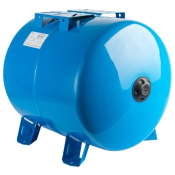Гидроаккумулятор 80 л. горизонтальный (цвет синий) Stout